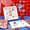 36 Pack 4th of July Crafts for Kids, DIY Patriotic Crafts, Make a Face Stickers for Kids